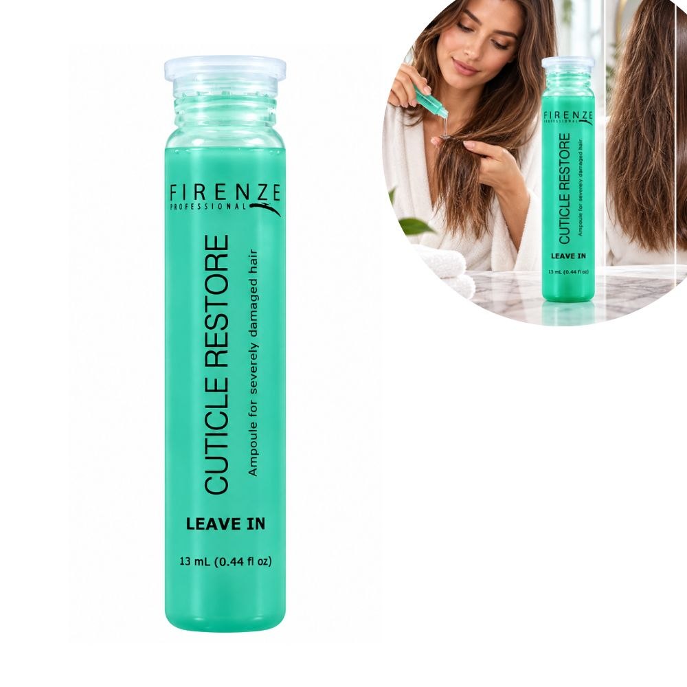 AMPOLLA PARA CABELLO RESTAURAR LA CUTÍCULA FIRENZE 13ML 1 UND