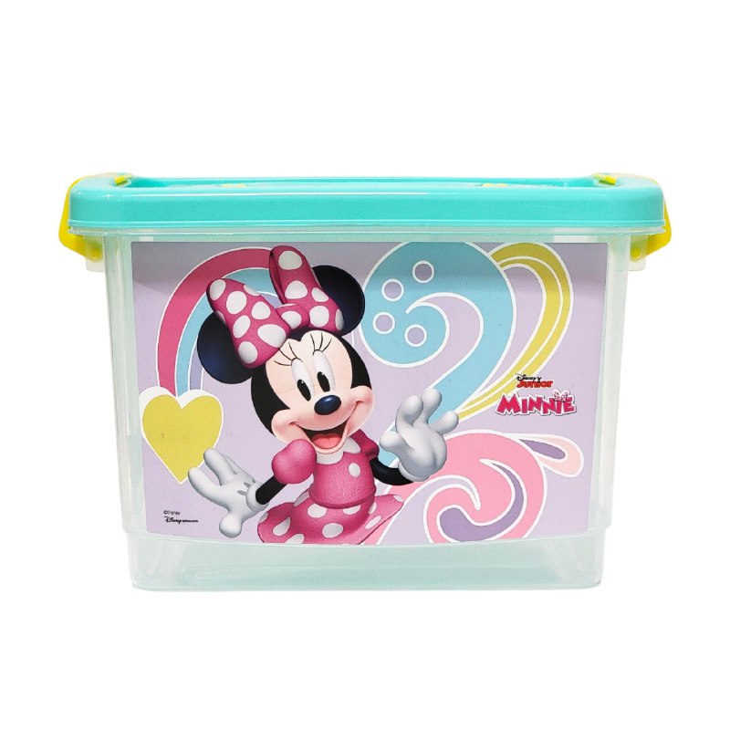 ORGANIZADOR CAJA DE ALMACENAMIENTO ORGANIZADORA PARA NIÑAS DE MINNIE MOUSE 16X16X24