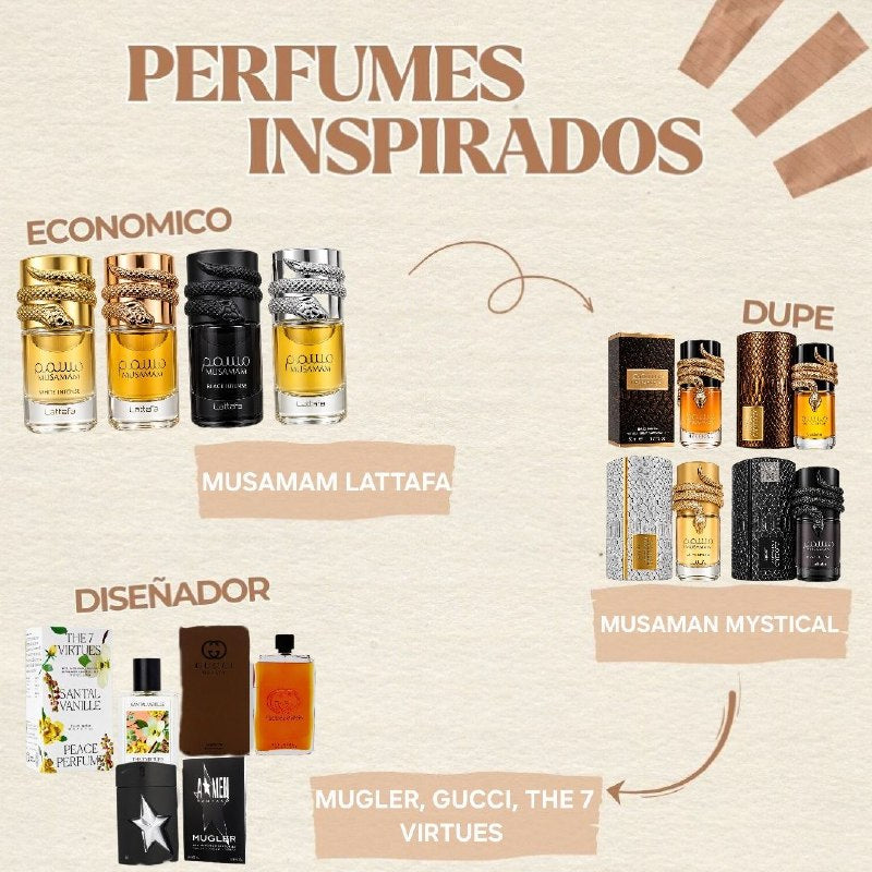 SET MUSAMAM LATTAFA EDP 30MLX4 (AROMA SIMILAR LATTAFA MUSAMAM)