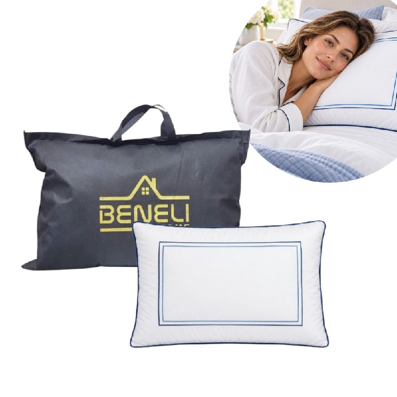 ALMOHADA VISCOELASTICA ERGONOMICA SUAVE BENELI HOME 48X74CM