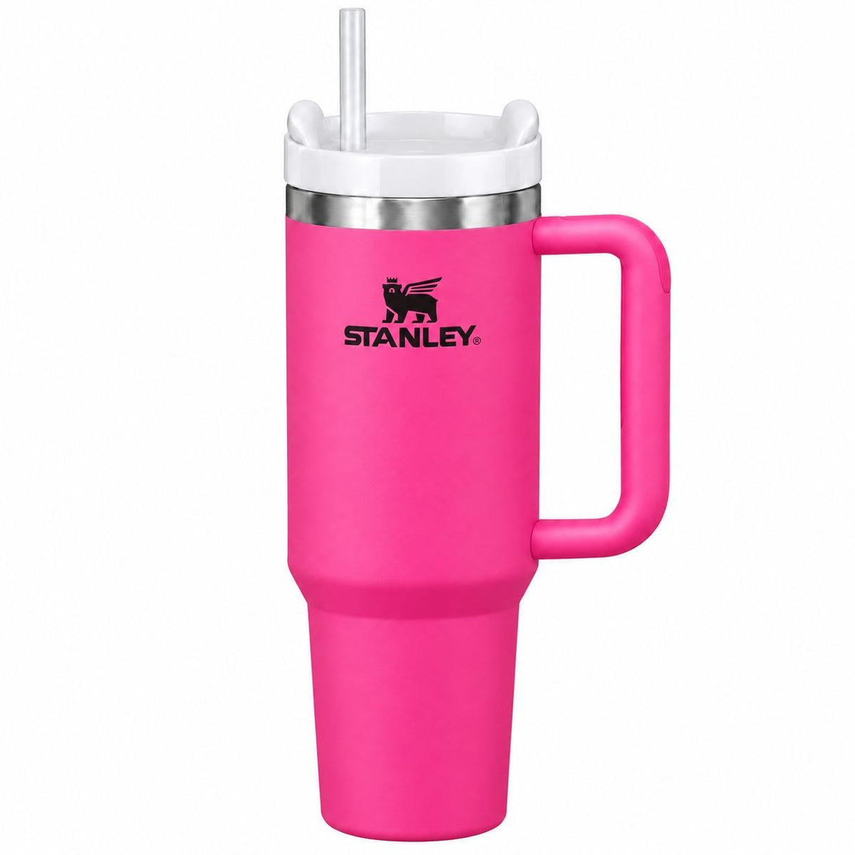 VASO TÉRMICO DE ACERO INOXIDABLE CON ASA Y PAJILLA STANLEY 1.18L