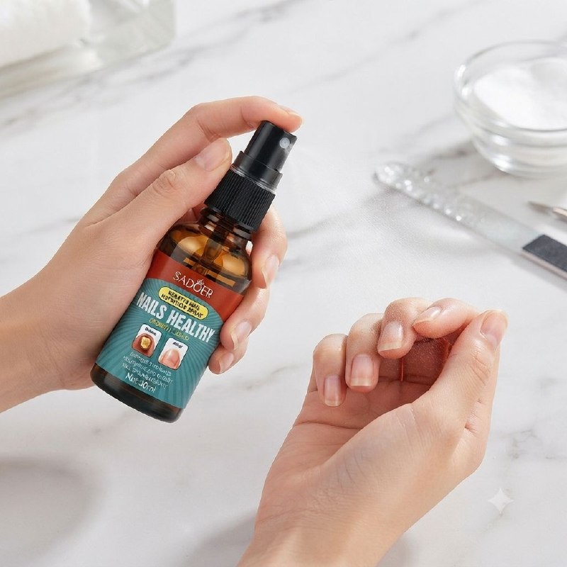 ESPRAY PARA CRECIMIENTO Y NUTRICION DE UÑAS CON QUERATINA SADOER 30ML