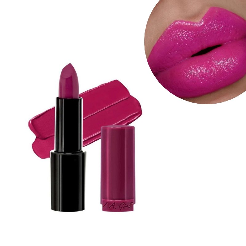 LIPSTICK VOLUMINIZADOR E HIDRATANTE TONO GLC753 SURGE PRETTY & PLUMP L.A. GIRL 3.2G