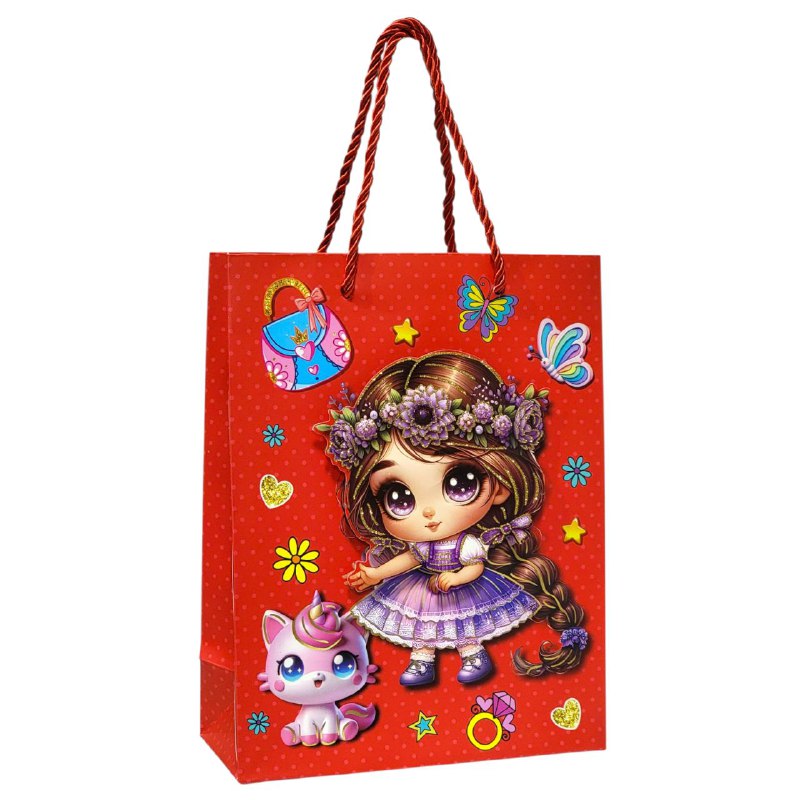 BOLSA DE REGALO DE PEQUEÑA 18X10X23CM