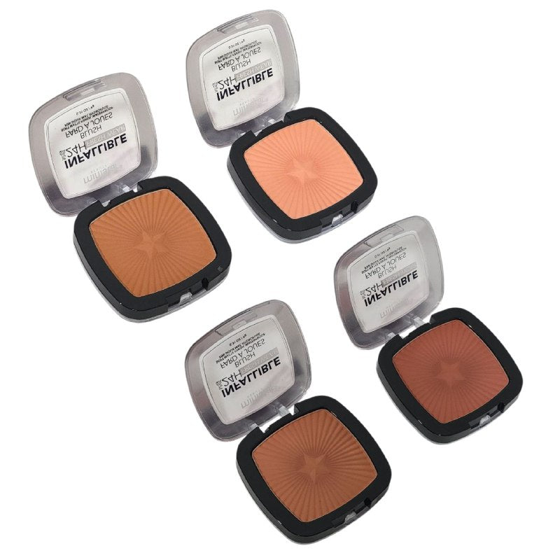 RUBOR EN POLVO INFALIBLE DE LARGA DURACION DE TEXTURA LIGERA Y FINA CON COBERTURA MODULABLE Y COLOR INTENSO MINISTAR 8G (DUPE DE LOREAL)