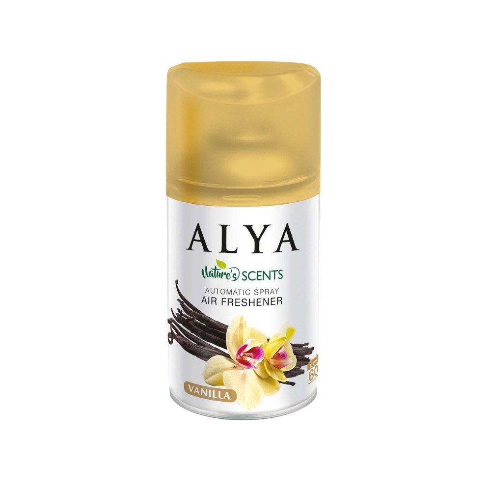 REPUESTO AMBIENTADOR SPRAY AUTOMÁTICO AROMA VAINILLA ALYA NATURE'S 250ML