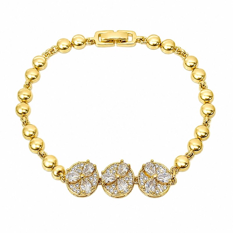 PULSERA DE ENCHAPE PARA DAMA