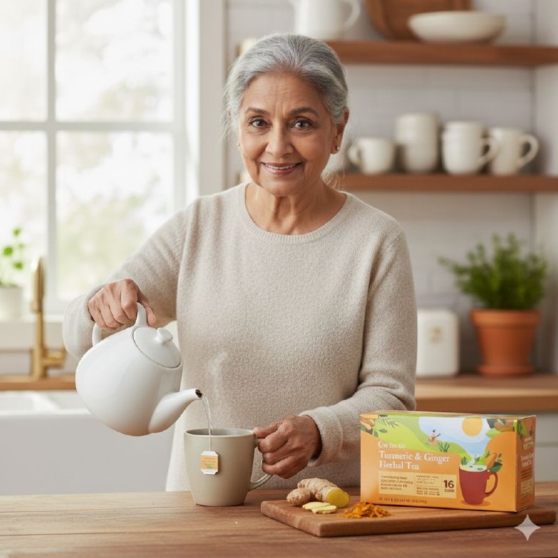 TE DE HIERBAS DE CURCUMA Y JENGIBRE EN CAPSULAS PARA CAFETERAS PARA LA DIGESTION GYA 16UND