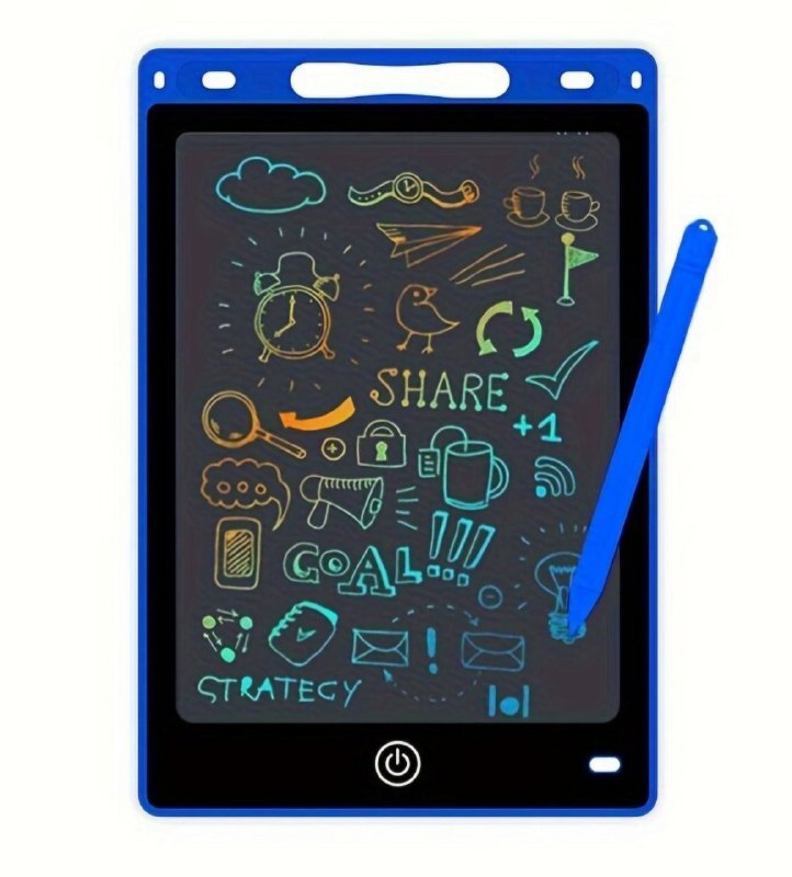 PIZARRA MAGICA TABLET DE DIBUJO O ESCRITURA PARA NIÑOS Y NIÑAS PIZARRON MAGICO MULTICOLOR, JUGUETE EDUCATIVO, BLOQUEA EL CONTENIDO, 8.5 TAMAÑO, 5 COLORES DISPONIBLES LCD PANEL