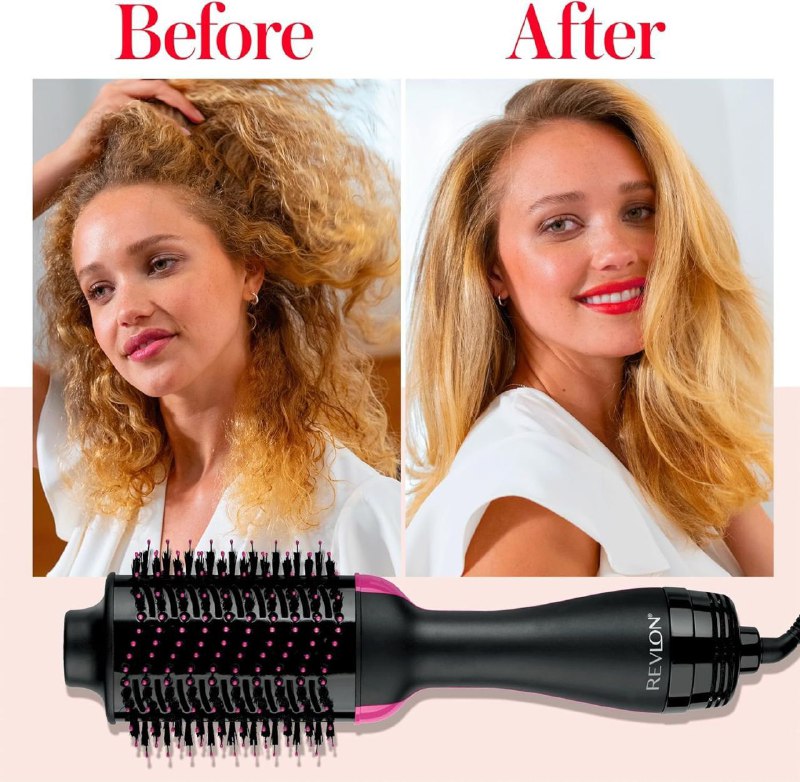 CEPILLO DE AIRE CALIENTE VOLUMIZADOR DE UN PASO ONE-STEP REVLON