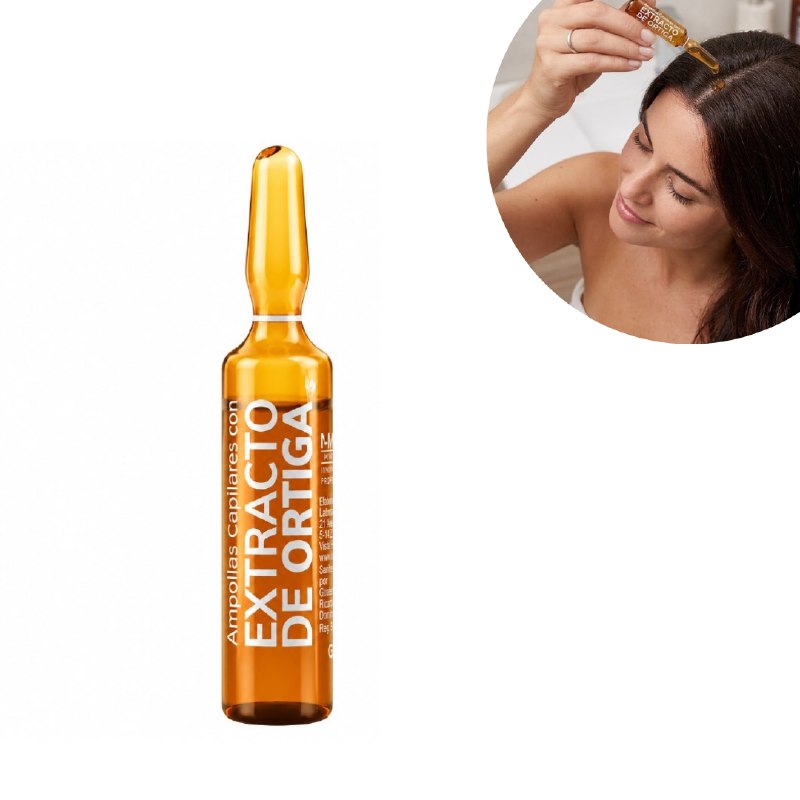 TRATAMIENTO CAPILAR INTENSIVO EN AMPOLLA ANTICAIDA CON EXTRACTO DE ORTIGA MAXYBELT PROFESSIONAL 10ML