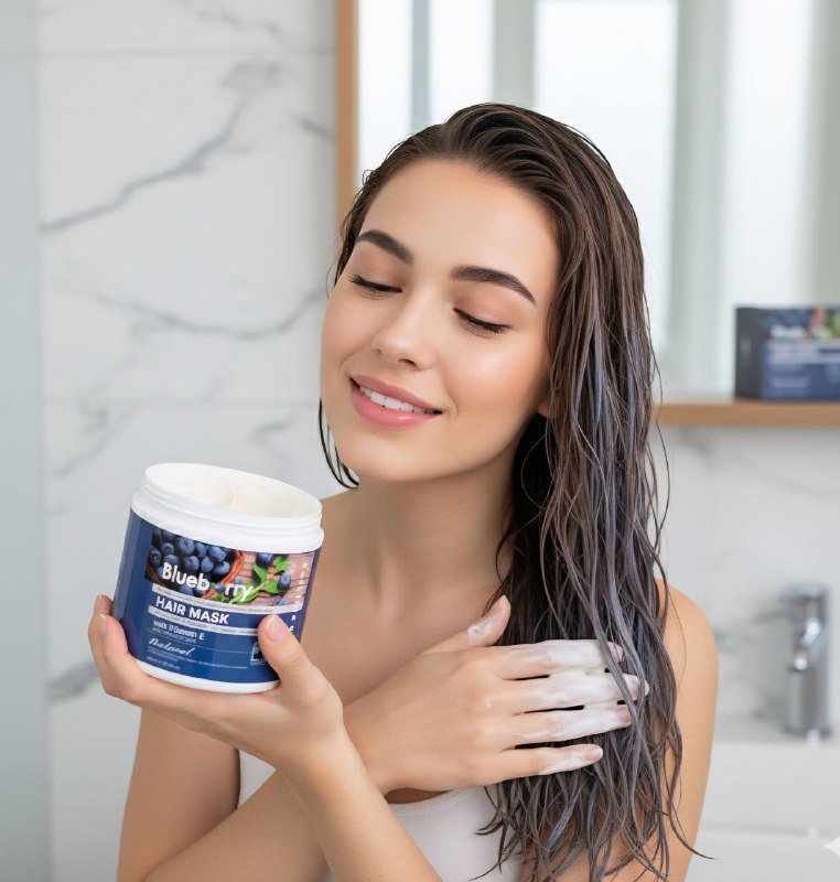 MASCARILLA PARA EL CABELLO ARANDANO HIDRATANTE Y NUTRITIVA KERATINE QUEEN 800ML