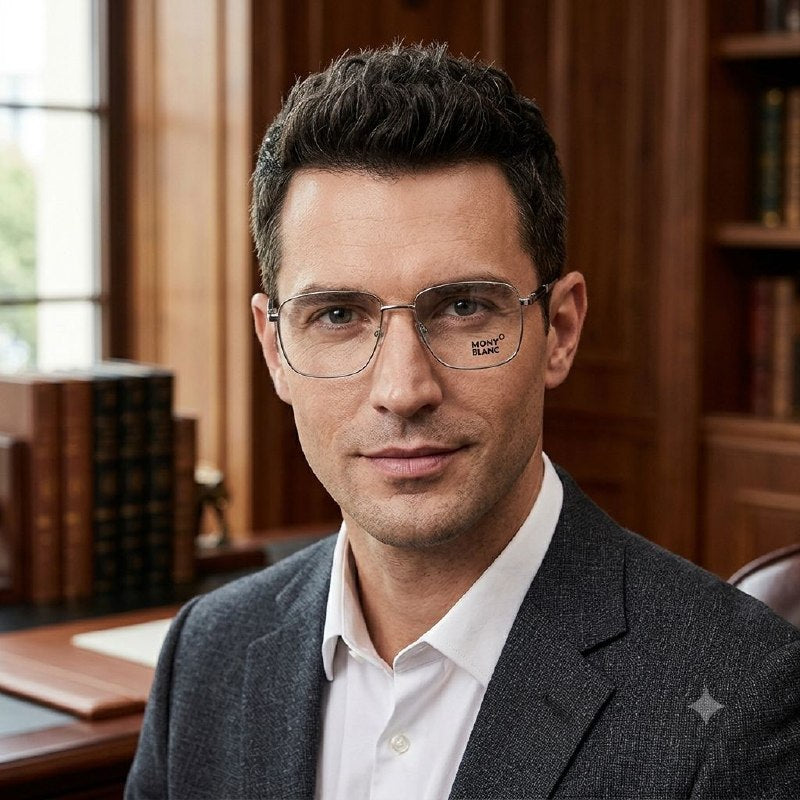 LENTES ORIGINALES PARA GRADUAR PARA CABALLERO MONTBLANC