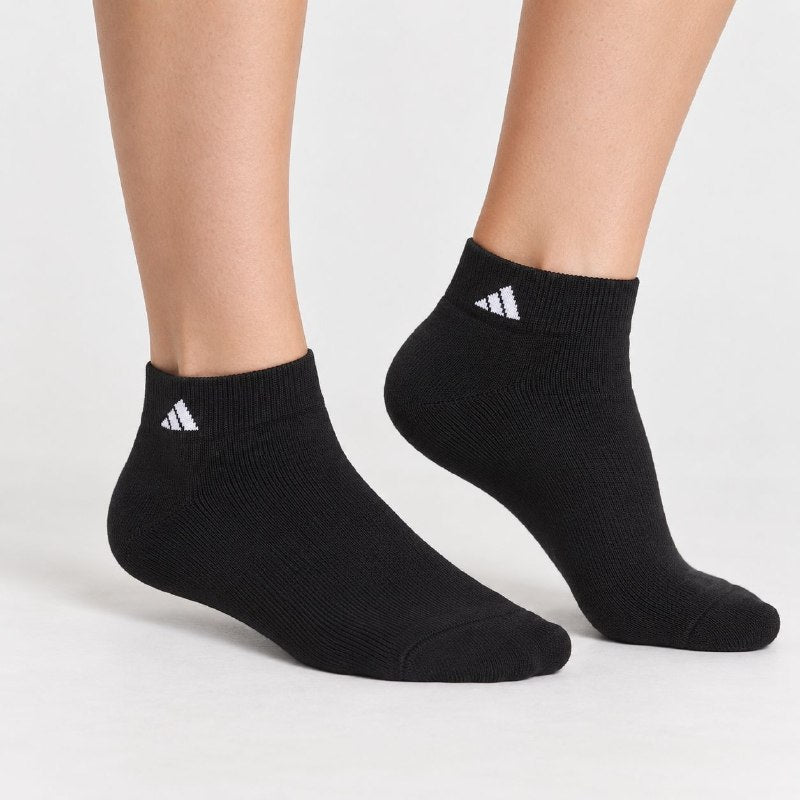 CALCETA TOBILLERA ORIGINAL ADIDAS 6 PARES TALLA MUJER 10-13 TALLA HOMBRE 8-12