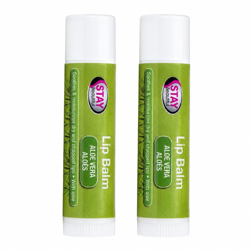 PROTECTOR LABIAL HUMECTANTE REPARADOR CON ALOE VERA STAY BEAUTIFUL 2 UND 4.2G