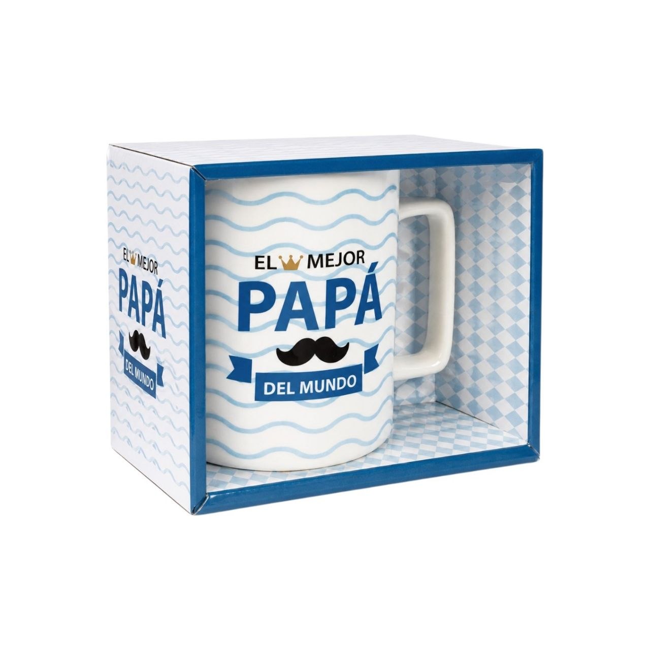 TAZA DE PORCELANA DÍA DEL ABUELO LIFEART 430ML