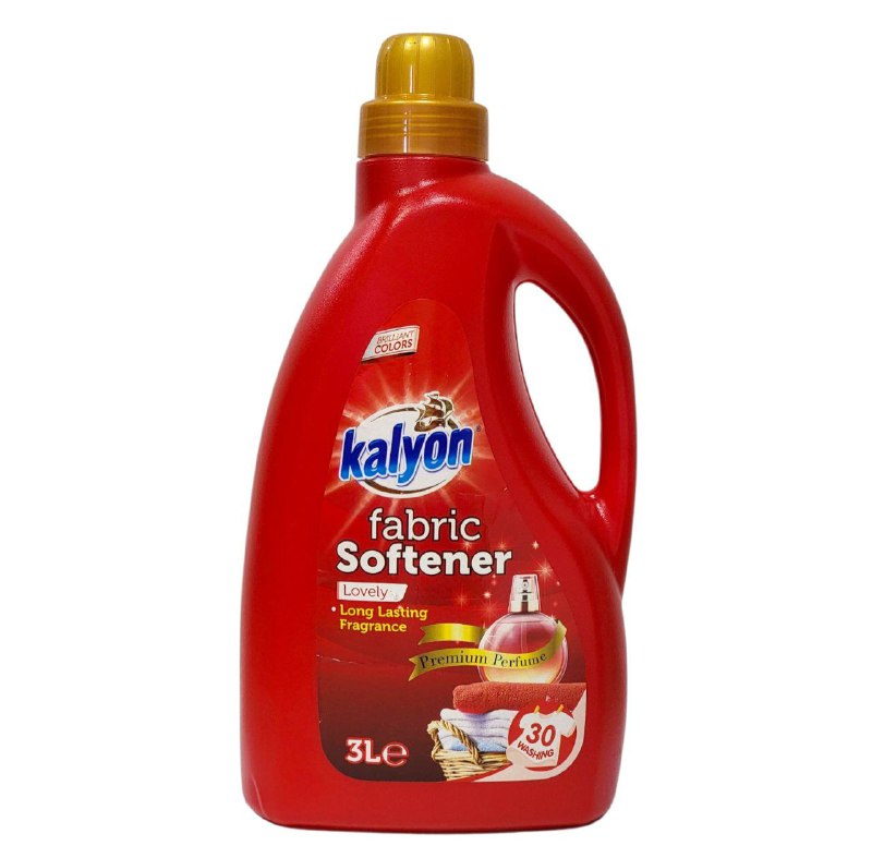 DETERGENTE SUAVIZANTE PARA ROPA CON PERFUME DE LARGA DURACION KALYON 3L