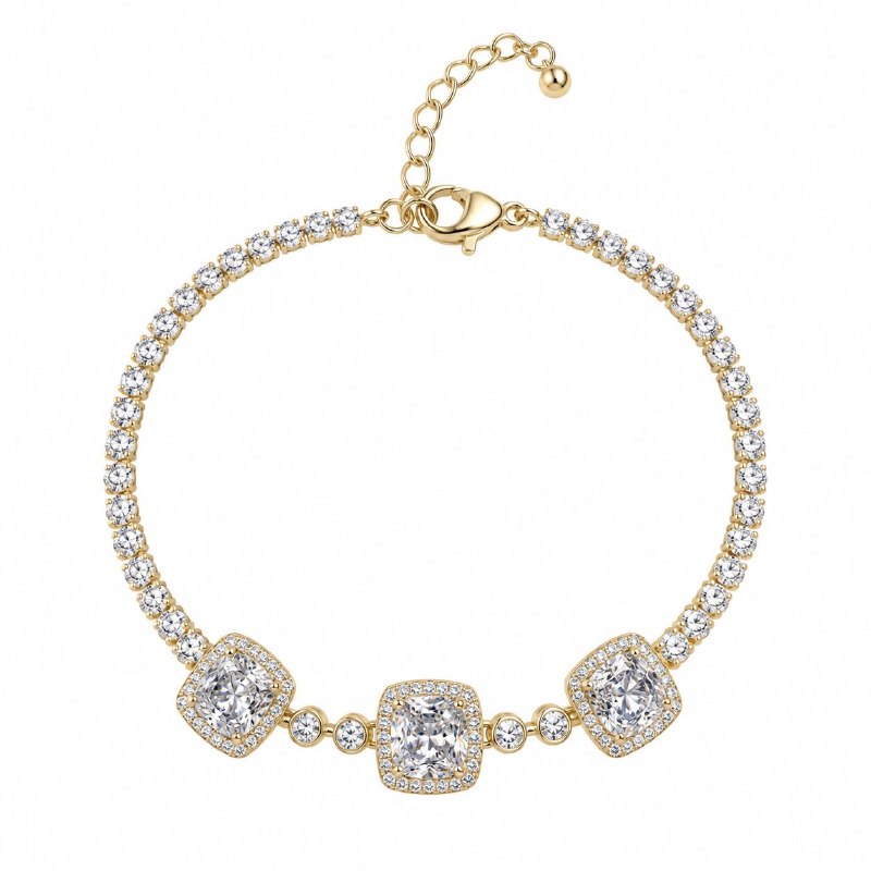 PULSERA DE ENCHAPE PARA DAMA 16CM