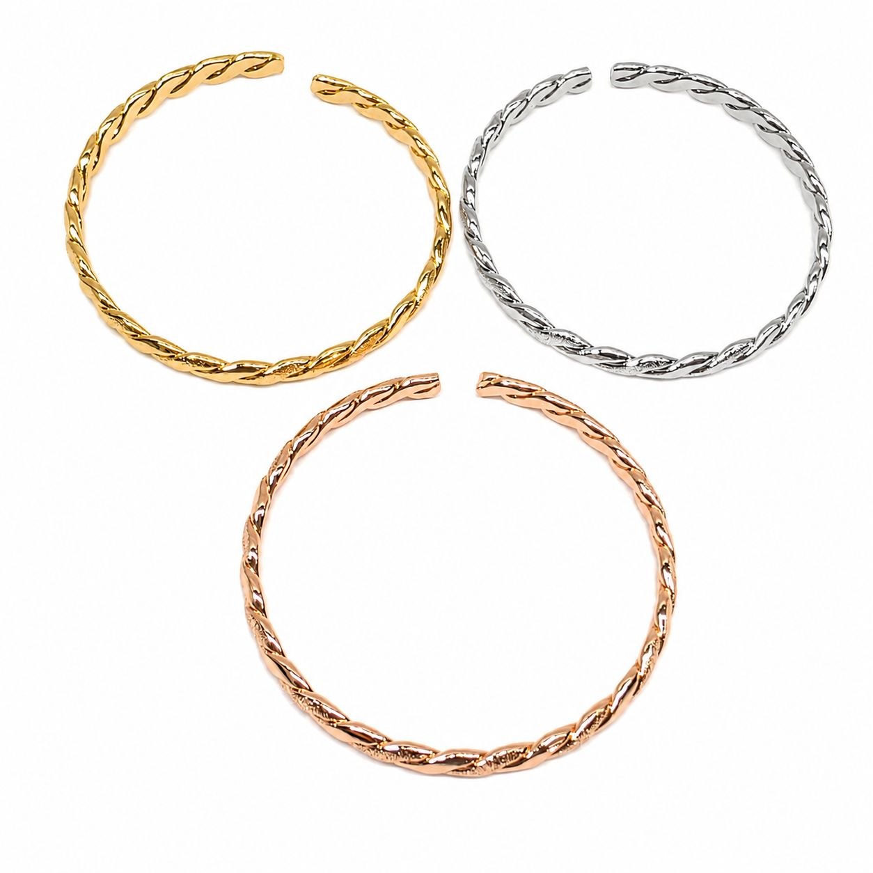 PULSERA DE ENCHAPE PARA DAMA