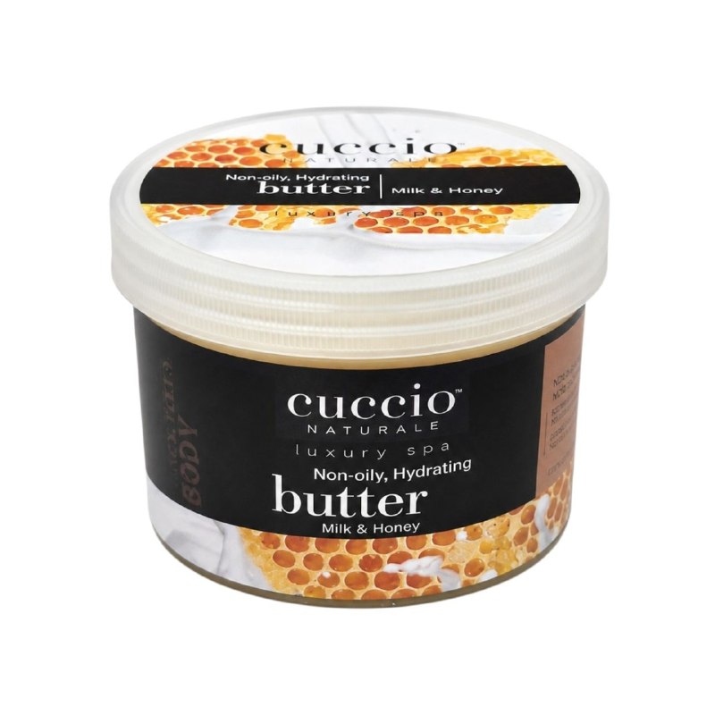 CREMA CORPORAL EXFOLIANTE E HIDRATANTE NUTRITIVO CON AROMA A LECHE Y MIEL CUCCIO 750G
