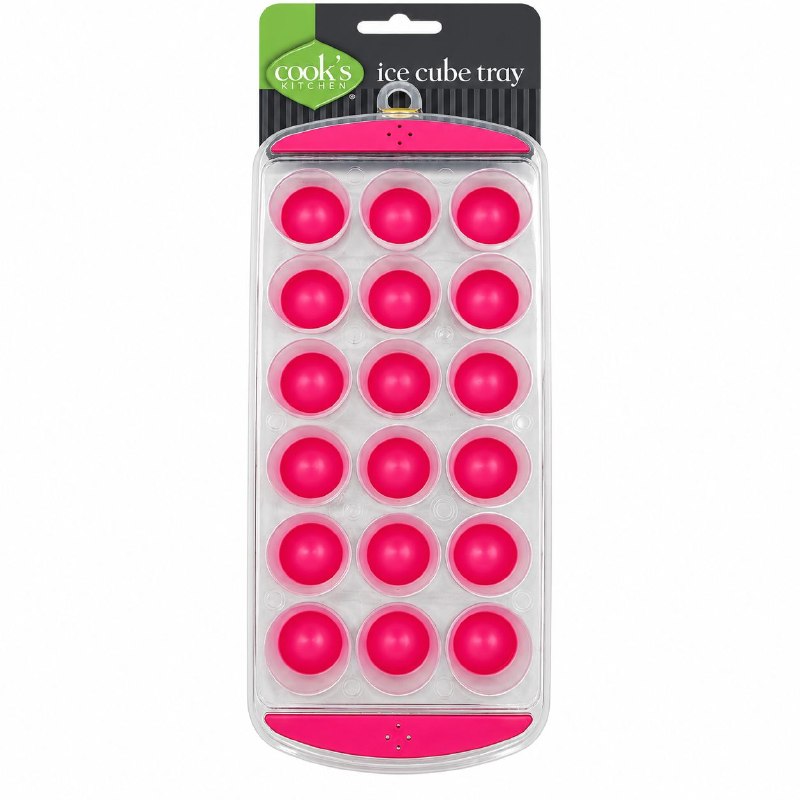 MOLDE PARA HIELO DE 21 CAVIDADES REDONDAS COOK'S KITCHEN 28CM
