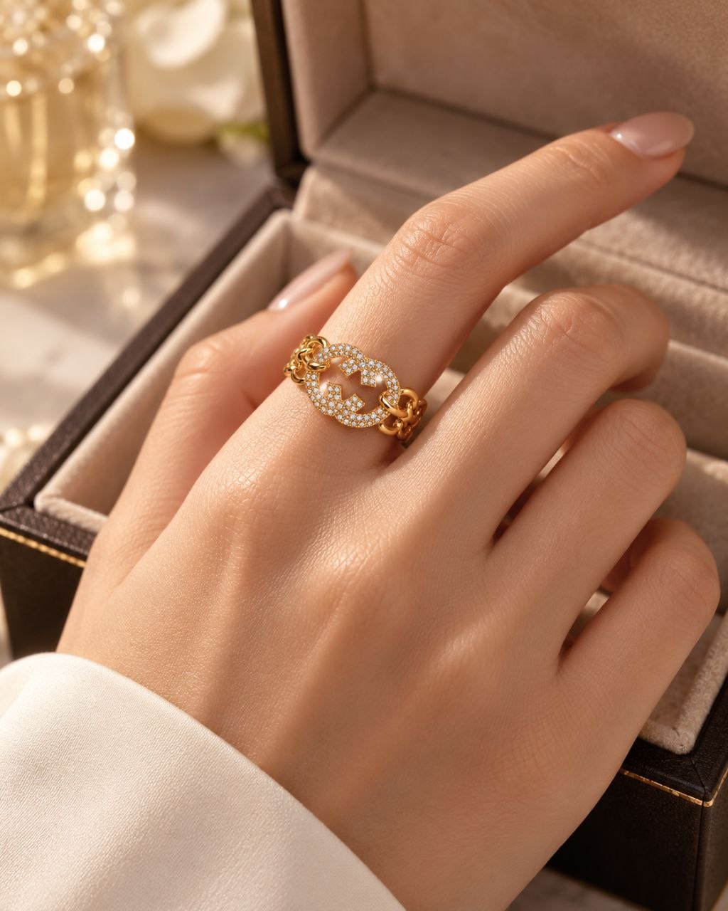 ANILLO DE ENCHAPE PARA DAMA TALLA 12