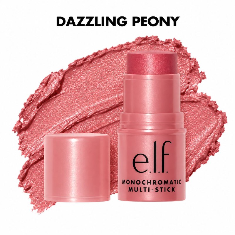 BARRA DE MAQUILLAJE MULTIUSOS CREMOSA 3 EN 1 PARA OJOS, LABIOS Y MEJILLAS ELF 5G