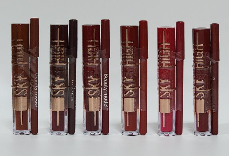 BRILLO LABIAL Y DELINEADOR DE ALTA PIGMENTACION Y DURACION BEAUTY MODEL (DUPE DE MAYBELLINE)