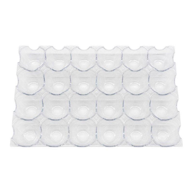 ORGANIZADOR DE HUEVOS PARA REFRIGERADOR QUE PROTEGEN Y FACILITAN GUARDARLOS CON CAPACIDAD DE 24PCS 20X30CM