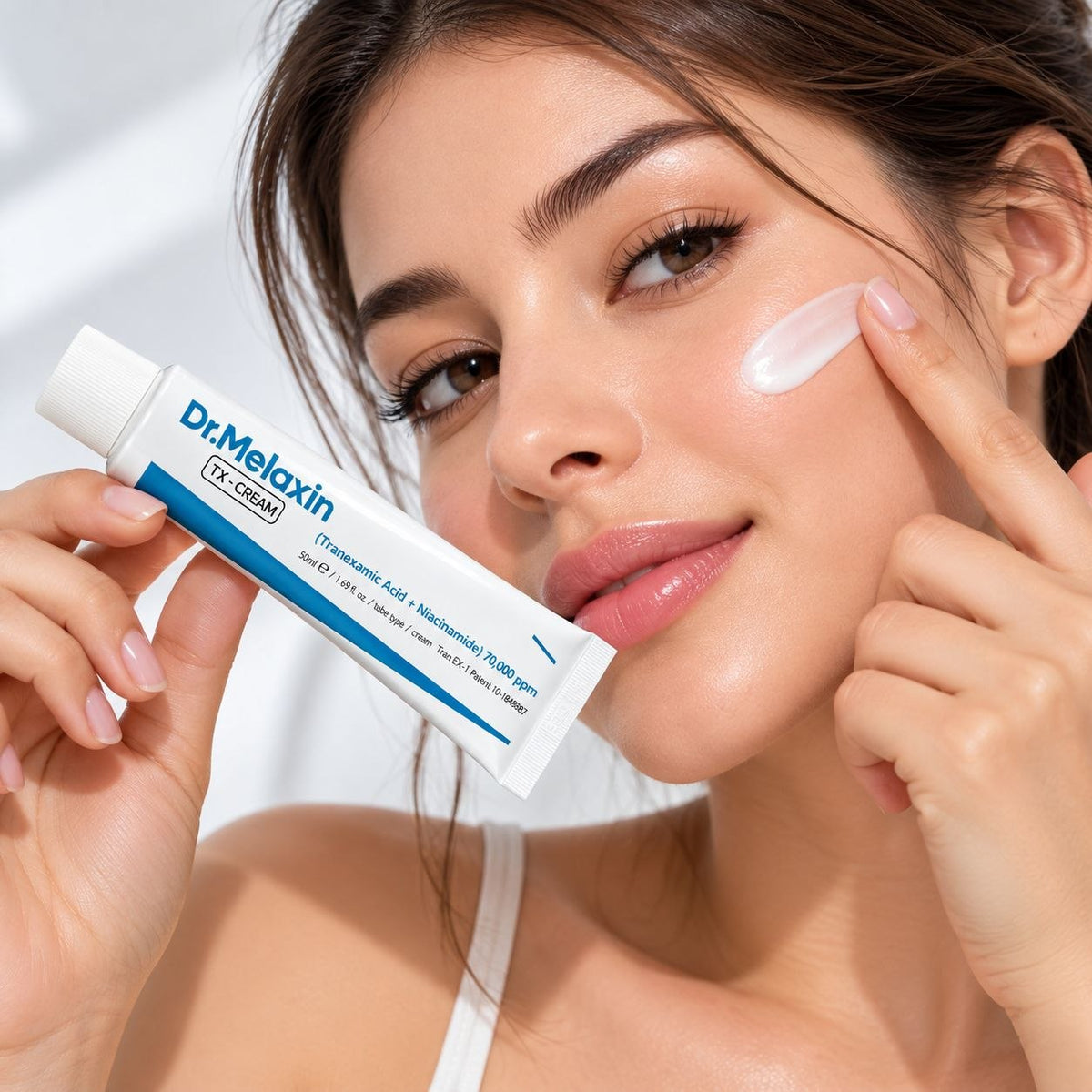 CREMA DE ÁCIDO TRANEXÁMICO PARA MANCHAS Y HIPERPIGMENTACIÓN TX DR.MELAXIN 50ML