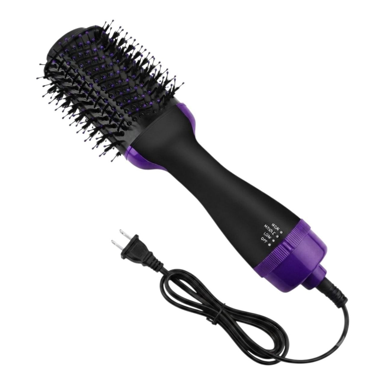 SECADOR Y ESTILIZADOR DE CABELLO PROFESIONAL CEPILLO DE AIRE CALIENTE 2 EN 1 PARA ACABADOS SUAVES Y LIBRES DE FRIZZ ONE STEP