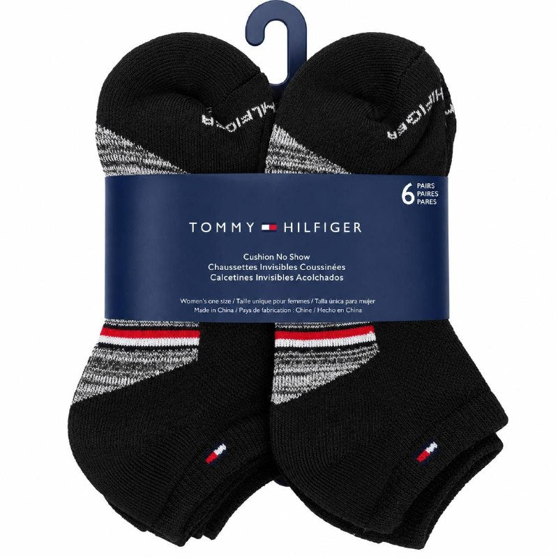 CALCETA TOBILLERA TOMMY HILFIGER ORIGINAL PARA MUJER 6 PARES TALLA ÚNICA