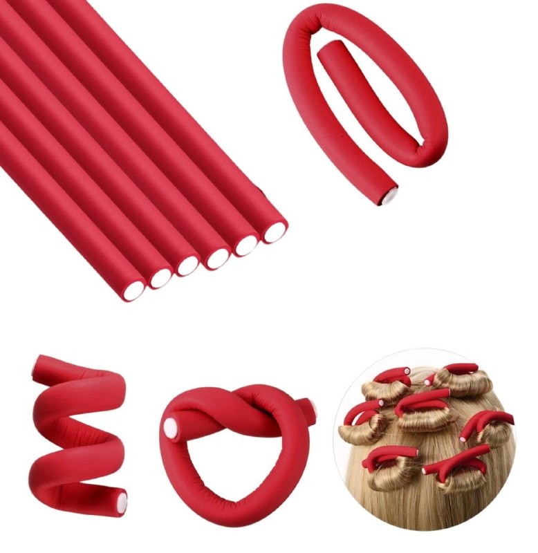 ROLLO PARA EL CABELLO TUBOS FLEXIBLES DE ESPUMA