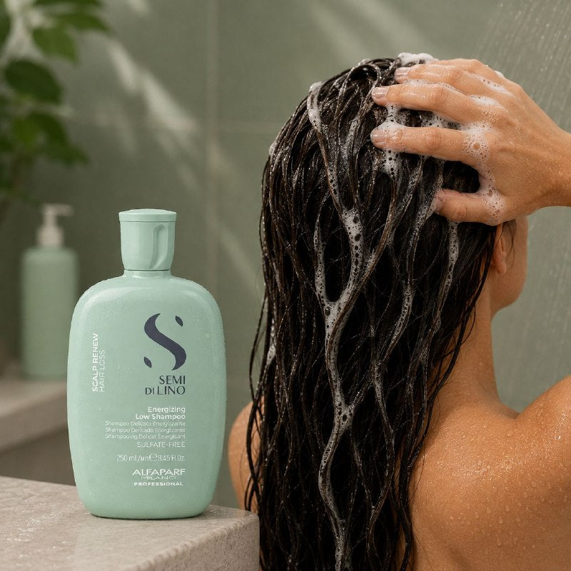 SHAMPOO REVITALIZANTE Y FORTIFICANTE ANTICAIDA SIN SULFATOS ALFAPARF 250ML