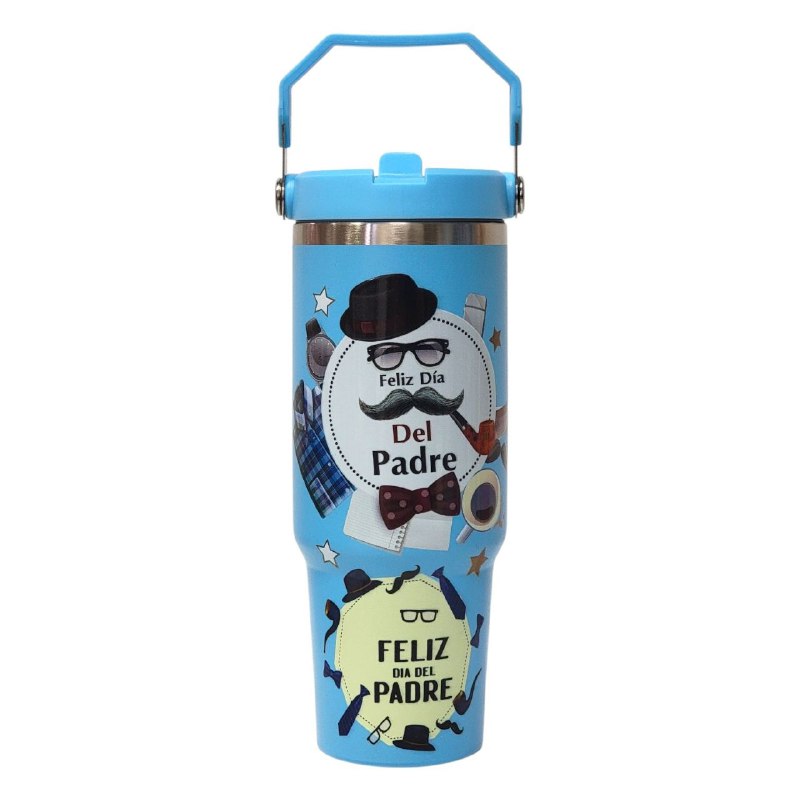 BOTE TERMICO DE REGALO PARA PADRE PARA BEBIDAS FRIAS Y CALIENTES BENELI HOME
