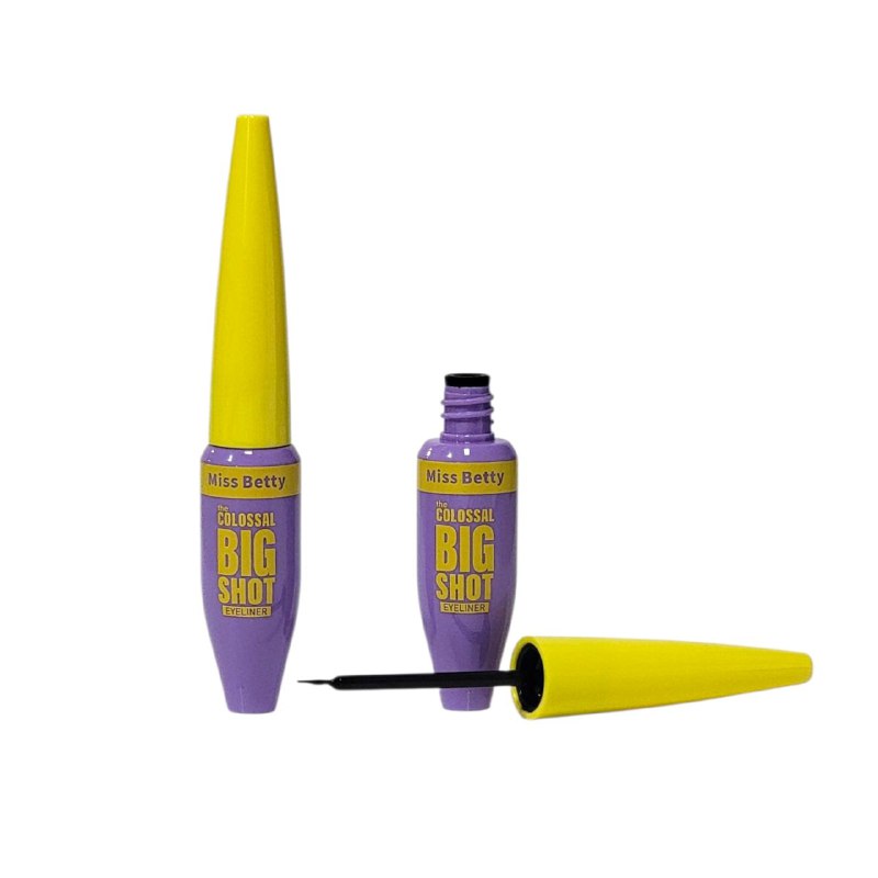 DELINEADOR DE OJOS LIQUIDO IMPERMEABLE 24H EXTREMADAMENTE OSCURO MISS BETTY 6G (DUPE DE MAYBELLINE)