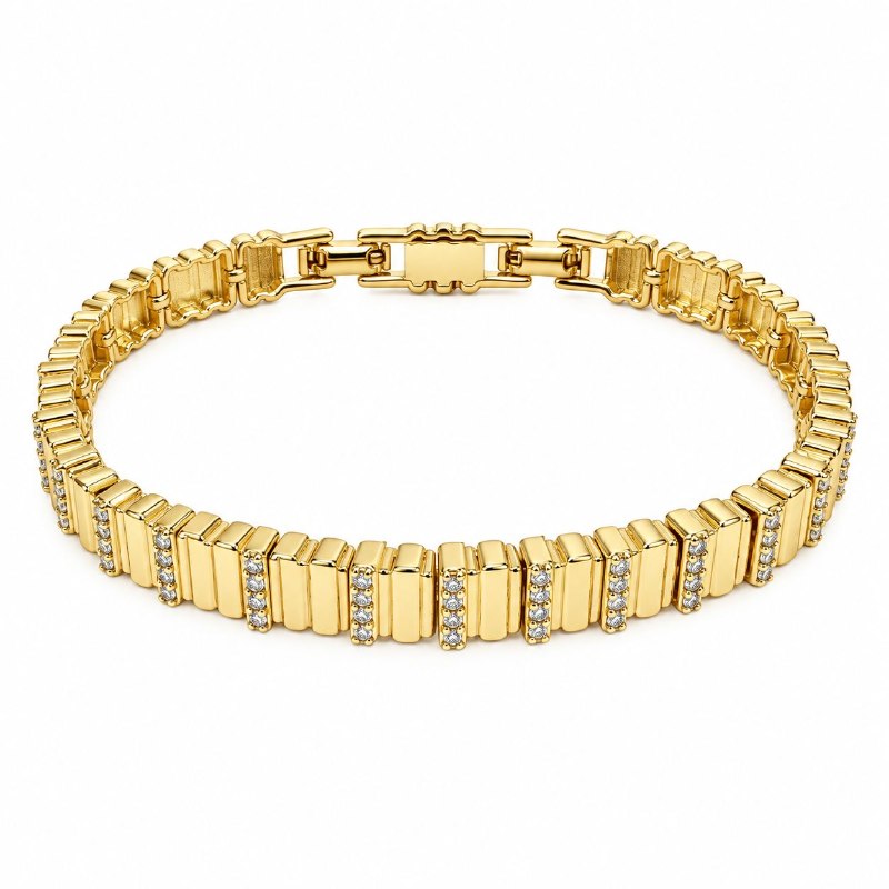 PULSERA DE ENCHAPE PARA DAMA 16CM