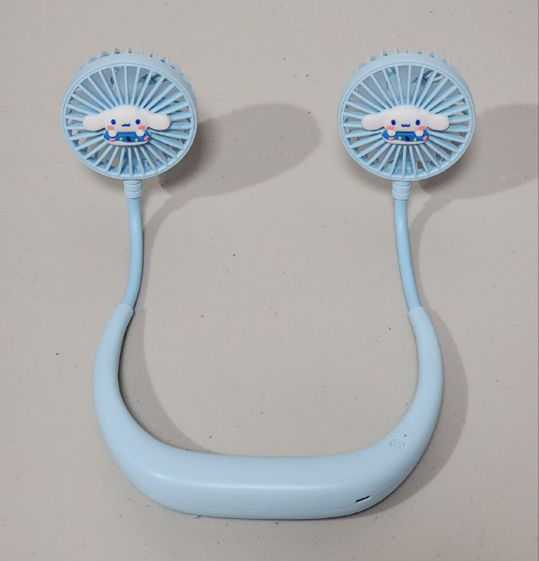 VENTILADOR DE CUELLO RECARGABLE SENCILLO Y ELEGANTE NECK FAN