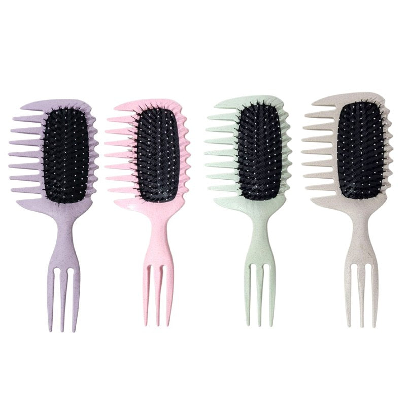 CEPILLO PEINE PARA EL CABELLO 2 EN 1 MULTIFUNCIONAL DE DOBLE CARA