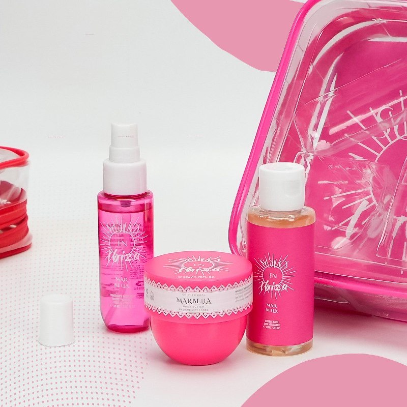 SET DE SPLASH SOLO EN IBIZA MARBELLA DE CUIDADO CORPORAL 60ML+50G+30ML