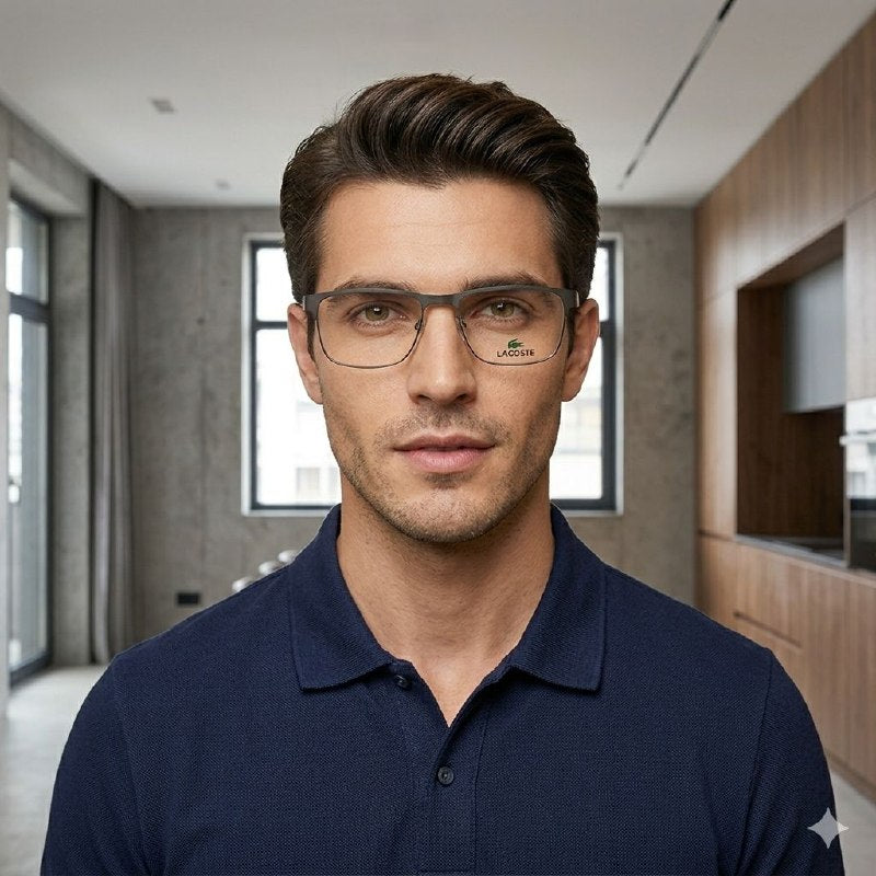 LENTES ORIGINALES PARA GRADUAR PARA CABALLERO LACOSTE