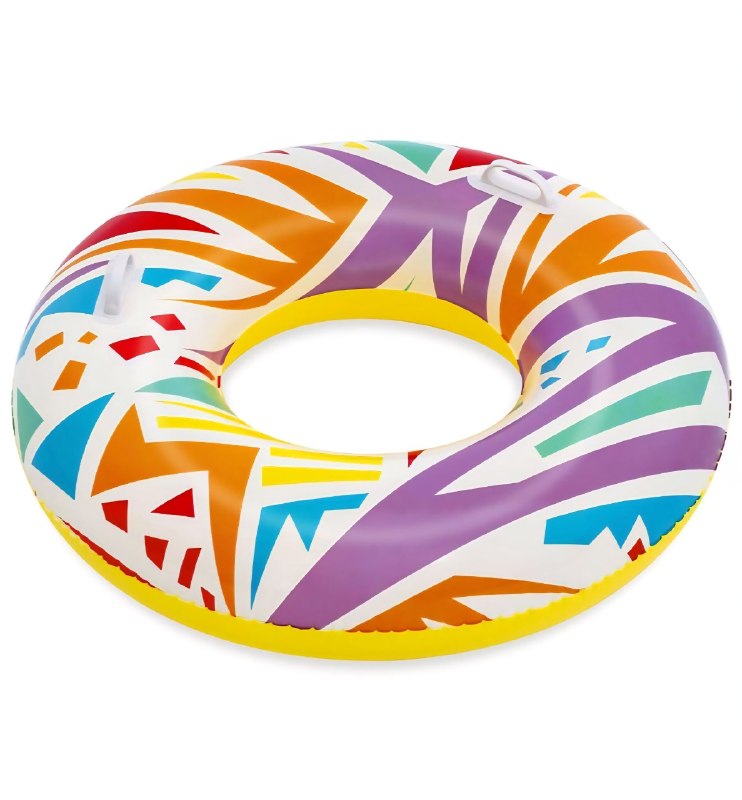 FLOTADOR INFLABLE EN FORMA DE DONA CON ASAS DE RESISTENCIA BESTWAY 105CM