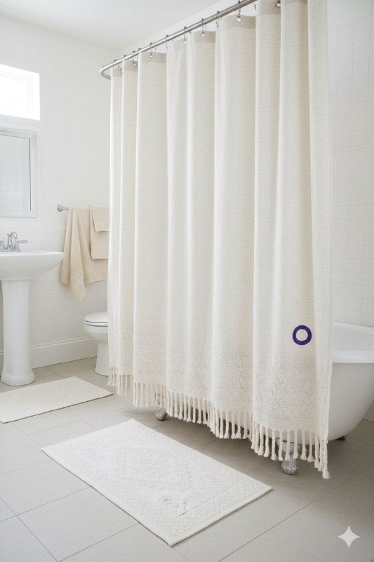 CORTINA DE DUCHA EN SET DE BAÑO DE 15 PIEZAS, ALFOMBRA, CORTINA Y GANCHOS BETTER HOMES