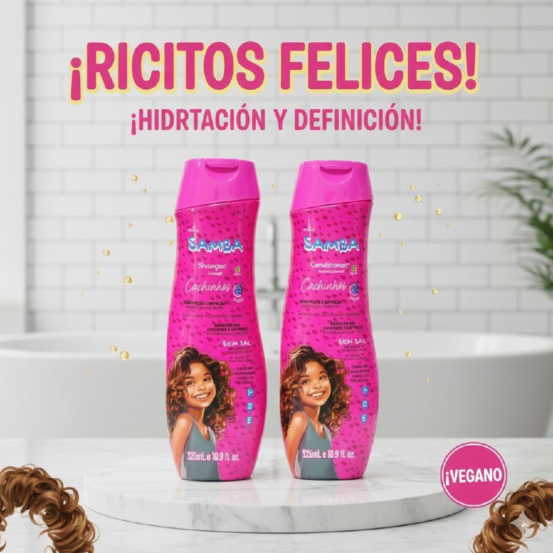 SHAMPOO Y ACONDICIONADOR EN SET PARA CABELLO RIZADO O ENCRESPADO HIDRATANTE NAZCA 325MLX2