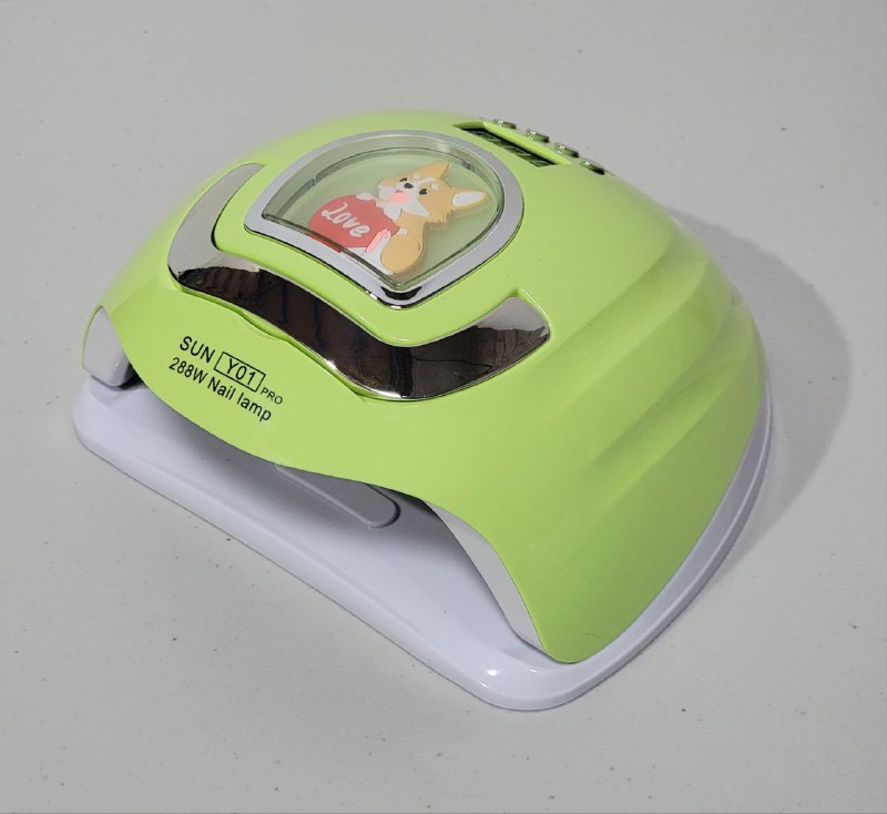 LAMPARA PARA UÑAS UV LED PARA SECADO RAPIDO DE UÑAS PANTALLA DIGITAL 288W WOMEN CARE SUN Y-01