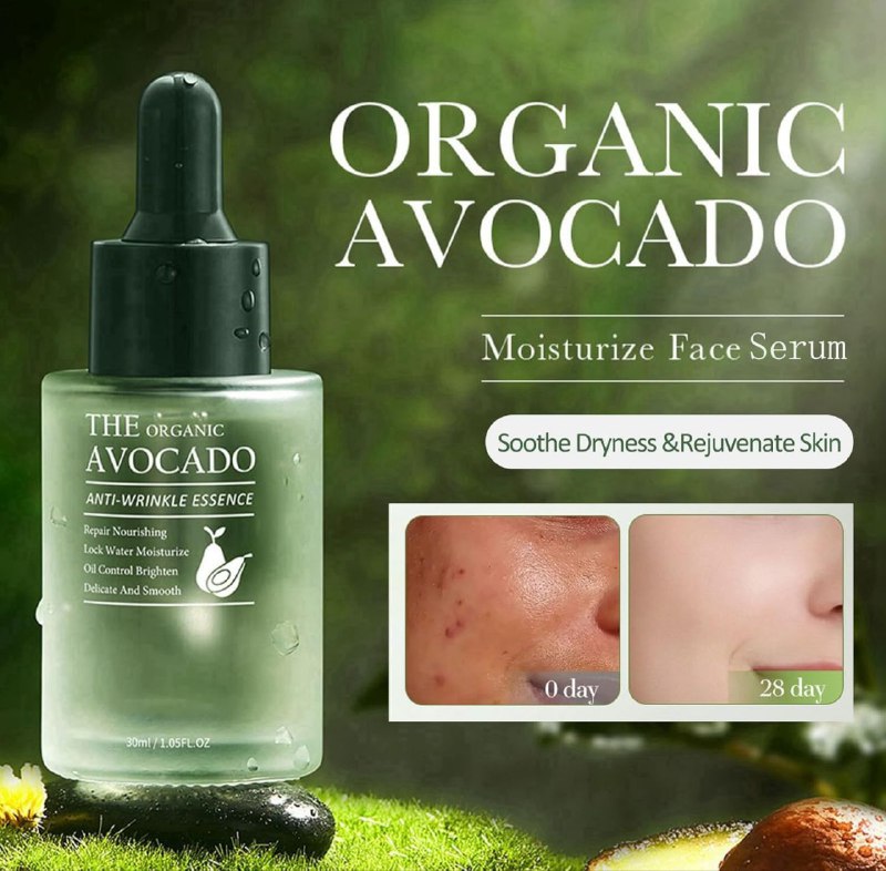 SUERO FACIAL CONCENTRADO ANTIARRUGAS DE HIDRATACION PROFUNDA CON ACEITE DE AGUACATE SADOER 30ML