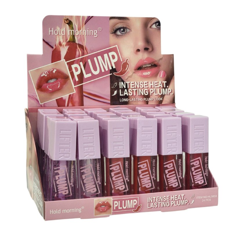 BRILLO LABIAL COLOR INTENSO PARA LABIOS GRANDES HOLD MORNING DUPE DE MAYBELLINE