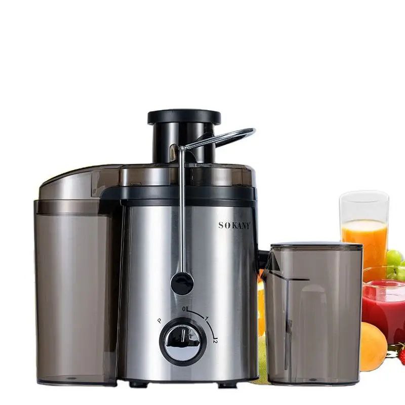 EXPRIMIDOR DE JUGO DE ACERO INOXIDABLE CON 2 VELOCIDADES 800W SK-JB-175 SOKANY 800ML