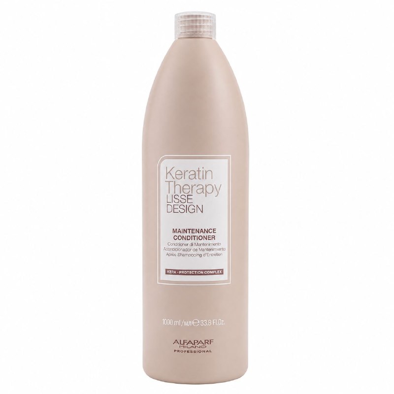 ACONDICIONADOR NUTRITIVO DE MANTENIMIENTO POST ALISADO SIN SULFATOS NI SAL CON KERATINA Y ACEITE DE BABASU ALFAPAFT 1000ML