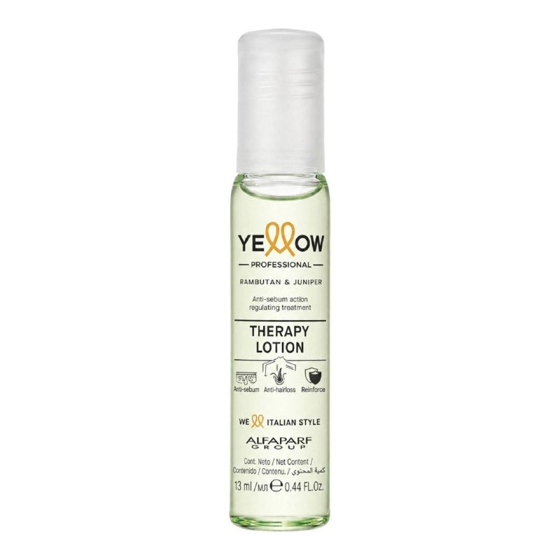 AMPOLLA DE TRATAMIENTO INTENSIVO CAPILAR QUE CONTROLA LA GRASA Y ANTICAIDA DEL PELO ALFAPARF YELLOW 13ML
